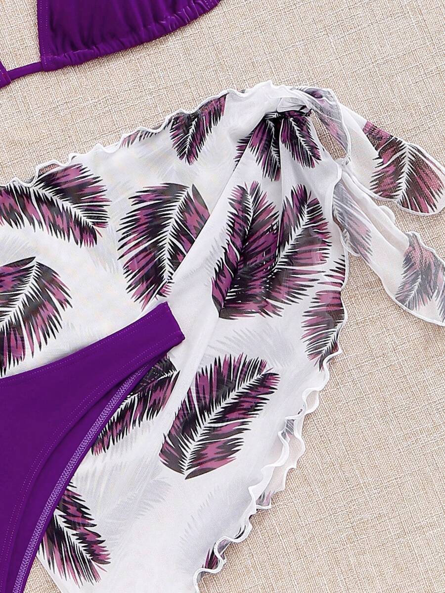Biquíni Purple Breeze 3 Peças