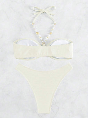 Biquíni Flor de Pêssego