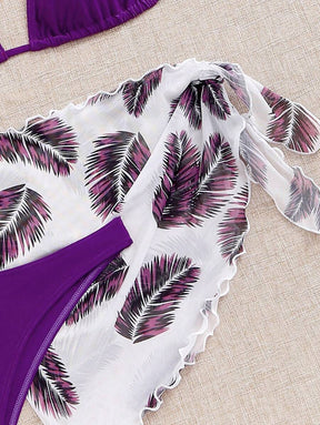 Biquíni Purple Breeze 3 Peças