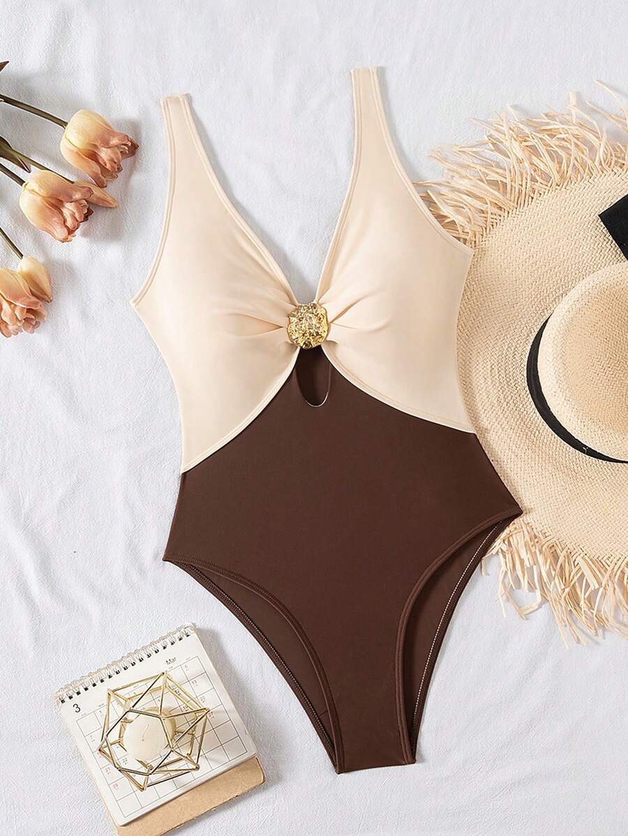 Maiô Bicolor Amor-Perfeito